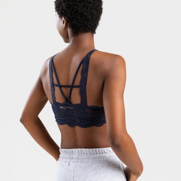Francesca's | NWT Alexia V Cut Lace Bralette - Picture 8 of 10